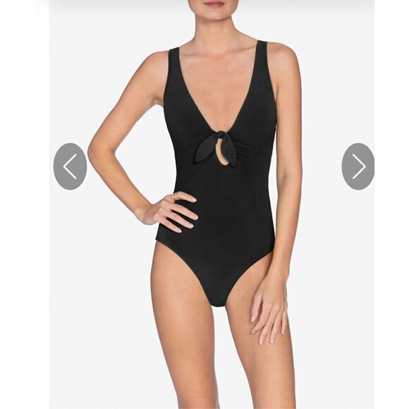 Lovers & Friends  AVA KNOT ONE PIECE swimsuit NWT Size Medium - Picture 1 of 9